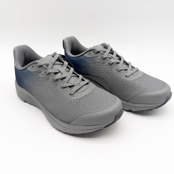 Propet One Evolve Mens Orthotic Walking Sneakers Mesh Gray Blue 10 Xtra Wide NEW